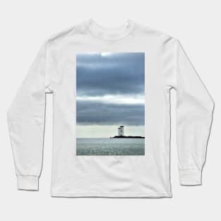 Carraig Fhada Lighthouse near Port Ellen - Islay, Scotland Long Sleeve T-Shirt